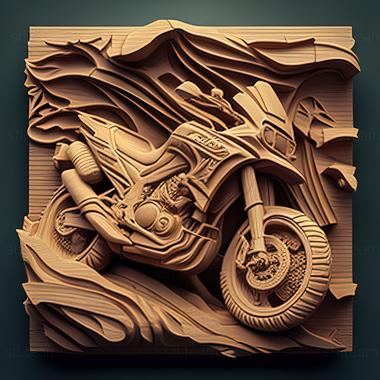 3D модель Honda CRF125F (STL)